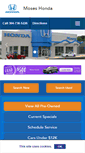 Mobile Screenshot of moseshonda.com